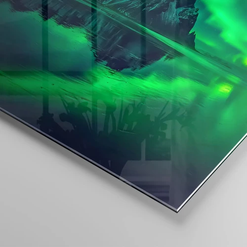 Impression sur verre - Image sur verre - Dans les bras de l'aurore - 70x70 cm
