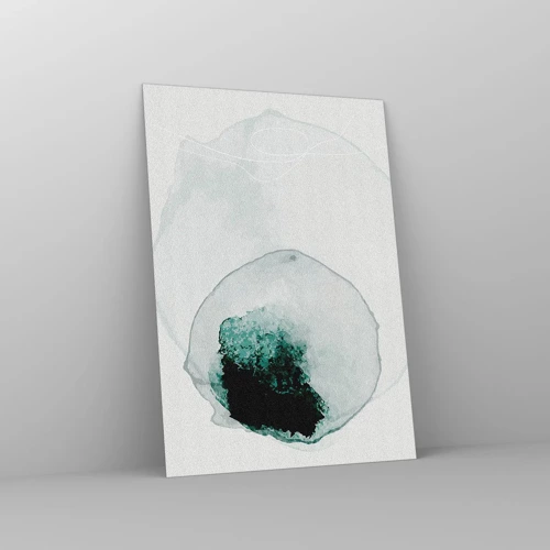 Impression sur verre - Image sur verre - Dans une goutte d'eau - 50x70 cm