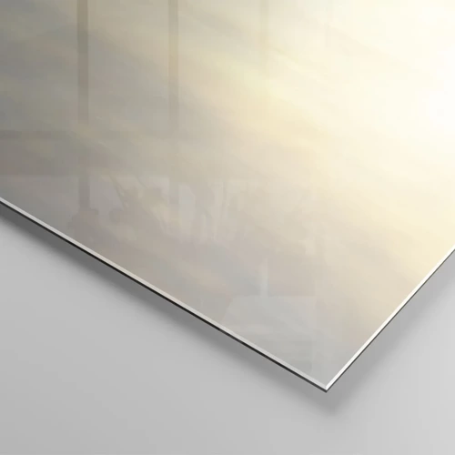 Impression sur verre - Image sur verre - Dans une mer de silence - 100x70 cm