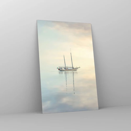 Impression sur verre - Image sur verre - Dans une mer de silence - 80x120 cm