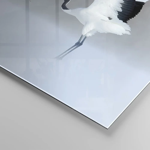 Impression sur verre - Image sur verre - Danse dans le brouillard - 120x80 cm