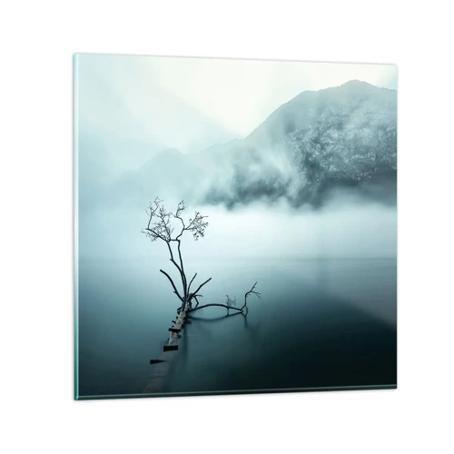 Impression sur verre - Image sur verre - D'eau et de brouillard - 30x30 cm