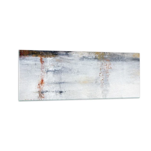 Impression sur verre - Image sur verre - Derrière l'air un rideau - 140x50 cm