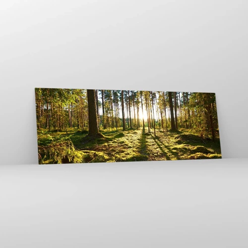 Impression sur verre - Image sur verre - … Derrière les sept forêts - 140x50 cm