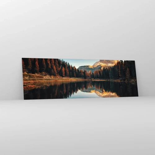 Impression sur verre - Image sur verre - Double paysage - 160x50 cm