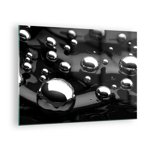 Impression sur verre - Image sur verre - D'un ton noir - 70x50 cm