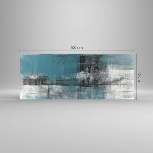 Impression sur verre - Image sur verre - Eau et air - 100x40 cm