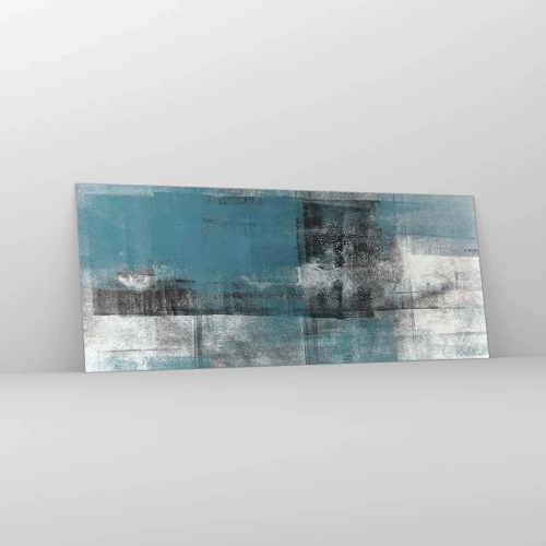 Impression sur verre - Image sur verre - Eau et air - 100x40 cm