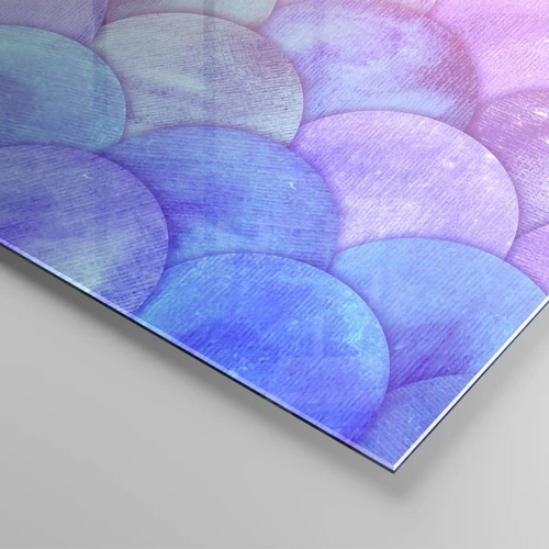 Impression sur verre - Image sur verre - Écailles de perles - 160x50 cm