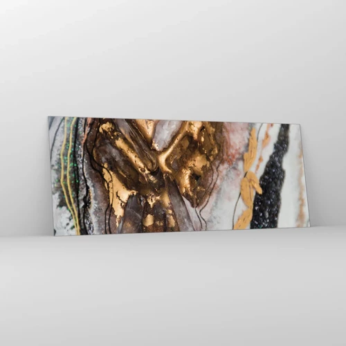 Impression sur verre - Image sur verre - Élément de la terre - 100x40 cm