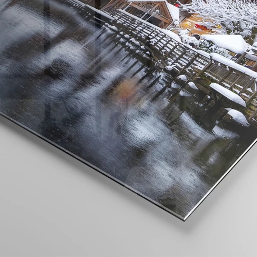 Impression sur verre - Image sur verre - En décoration hivernale - 60x60 cm