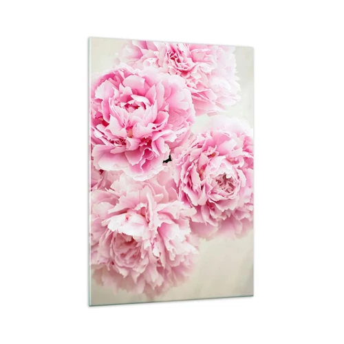 Impression sur verre - Image sur verre - En glamour rose - 70x100 cm