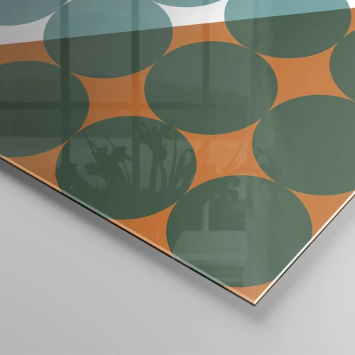 Impression sur verre - Image sur verre - En haut et en diagonale - 100x70 cm