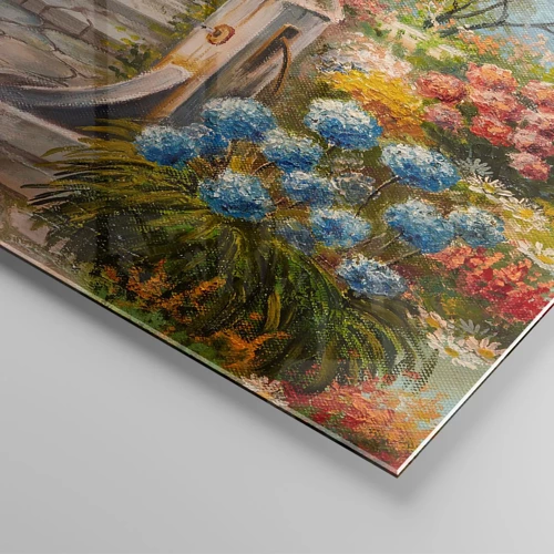 Impression sur verre - Image sur verre - En pleine floraison - 70x70 cm