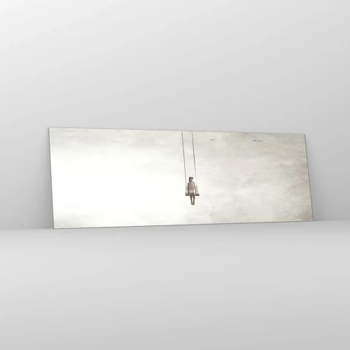 Impression sur verre - Image sur verre - Enfant en nous - 90x30 cm