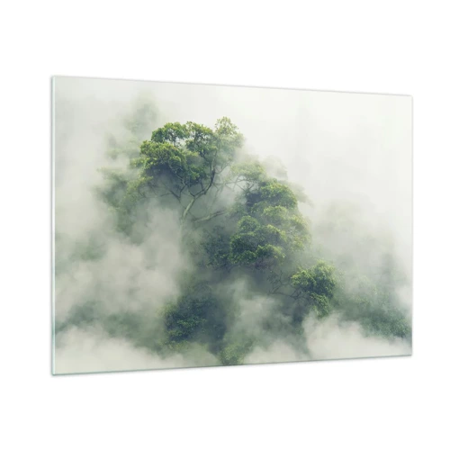 Impression sur verre - Image sur verre - Enveloppé de brouillard - 100x70 cm