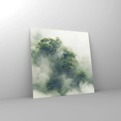 Impression sur verre - Image sur verre - Enveloppé de brouillard - 60x60 cm