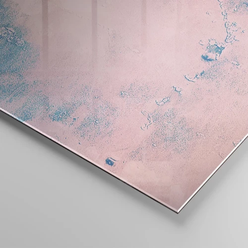 Impression sur verre - Image sur verre - Etreintes bleues - 120x50 cm