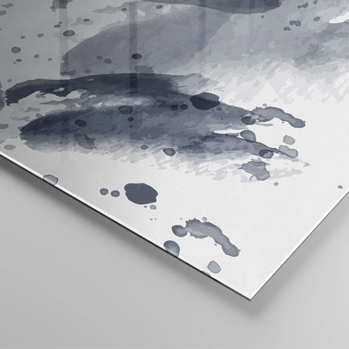 Impression sur verre - Image sur verre - Étude de la nature de l'eau - 30x30 cm
