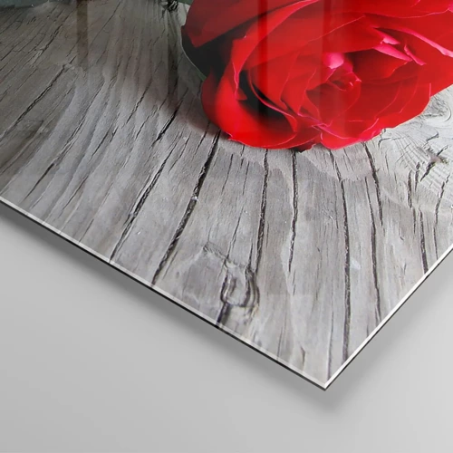 Impression sur verre - Image sur verre - Étude écarlate - 50x70 cm