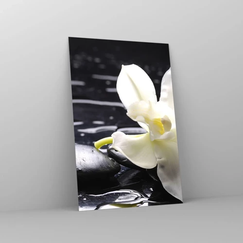 Impression sur verre - Image sur verre - Étude en noir et blanc - 80x120 cm