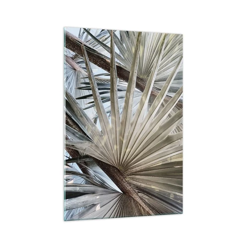 Impression sur verre - Image sur verre - Evantail sous les tropiques - 70x100 cm