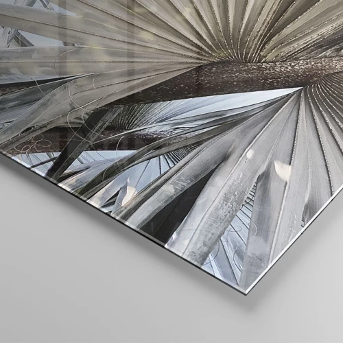 Impression sur verre - Image sur verre - Evantail sous les tropiques - 70x100 cm