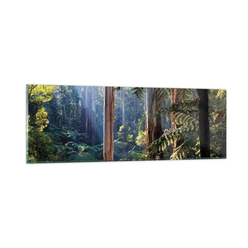 Impression sur verre - Image sur verre - Fable de la forêt - 90x30 cm