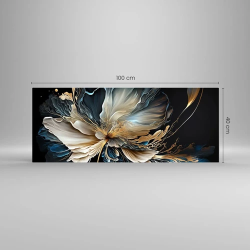 Impression sur verre - Image sur verre - Fleur de fougère de conte de fées - 100x40 cm