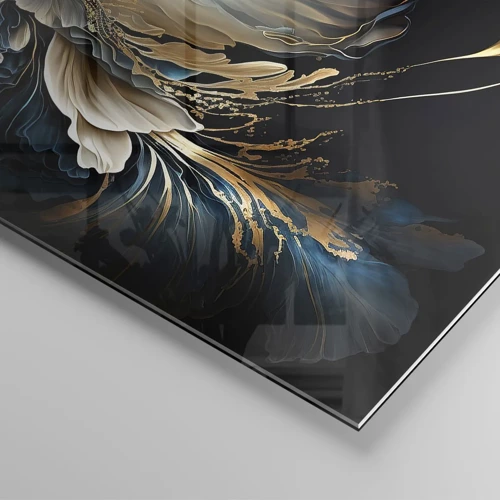 Impression sur verre - Image sur verre - Fleur de fougère de conte de fées - 50x50 cm