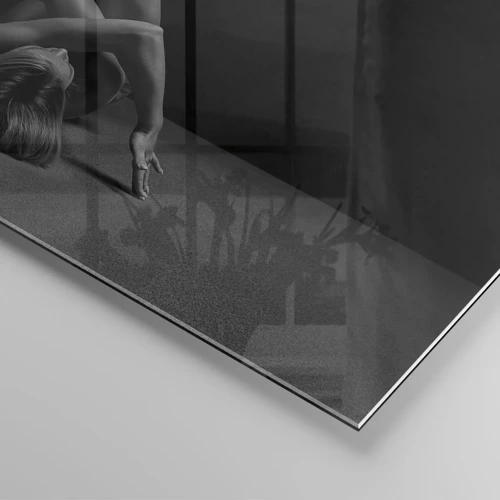 Impression sur verre - Image sur verre - Géométrie de la nudité - 40x40 cm