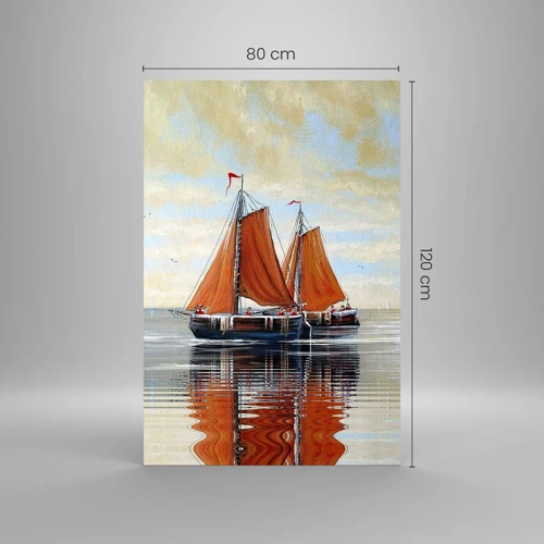 Impression sur verre - Image sur verre - He, navigue, marin - 80x120 cm
