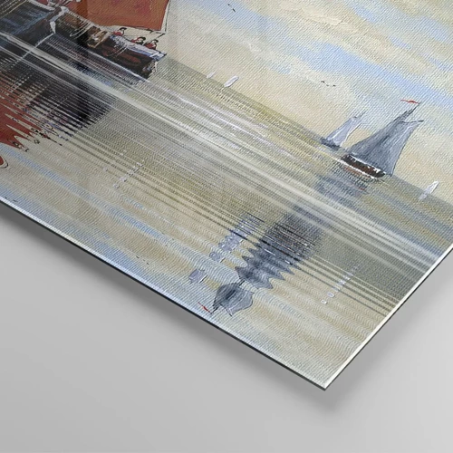 Impression sur verre - Image sur verre - He, navigue, marin - 80x120 cm