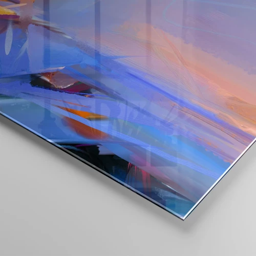 Impression sur verre - Image sur verre - Hélices comme un oiseau - 120x50 cm