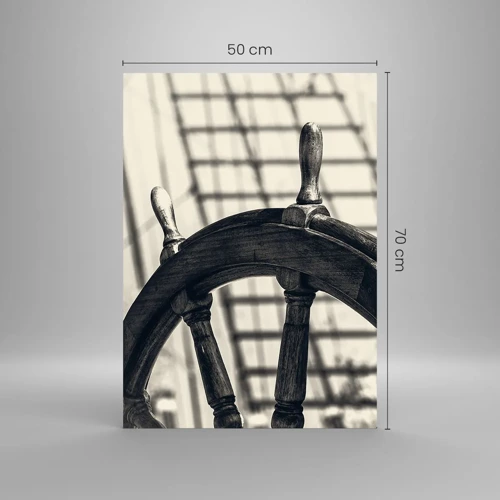 Impression sur verre - Image sur verre - Histoires de mer - 50x70 cm