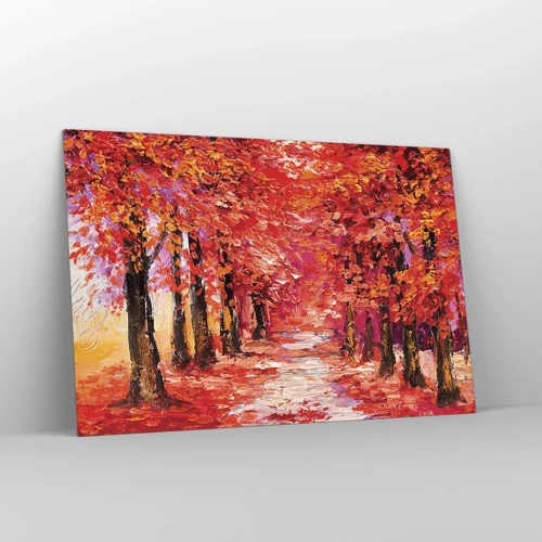 Impression sur verre - Image sur verre - Impression d'automne - 120x80 cm