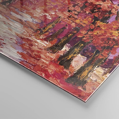 Impression sur verre - Image sur verre - Impression d'automne - 160x50 cm