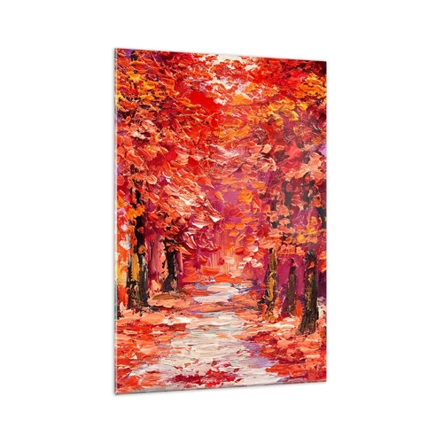 Impression sur verre - Image sur verre - Impression d'automne - 70x100 cm