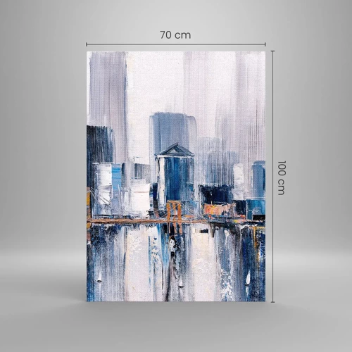 Impression sur verre - Image sur verre - Impression new-yorkaise - 70x100 cm