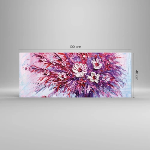 Impression sur verre - Image sur verre - Innocence et passion - 100x40 cm