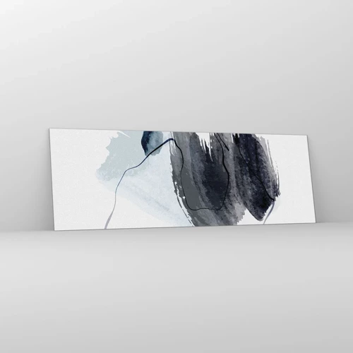 Impression sur verre - Image sur verre - Intensité et mouvement - 90x30 cm