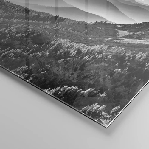 Impression sur verre - Image sur verre - Jusqu'à l'horizon - 60x60 cm