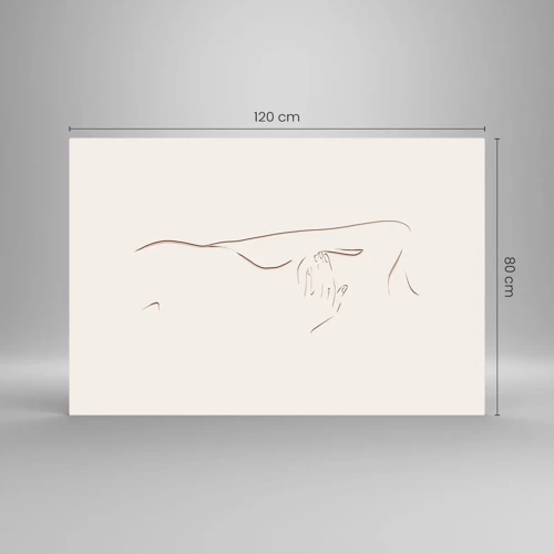 Impression sur verre - Image sur verre - La forme du désir - 120x80 cm