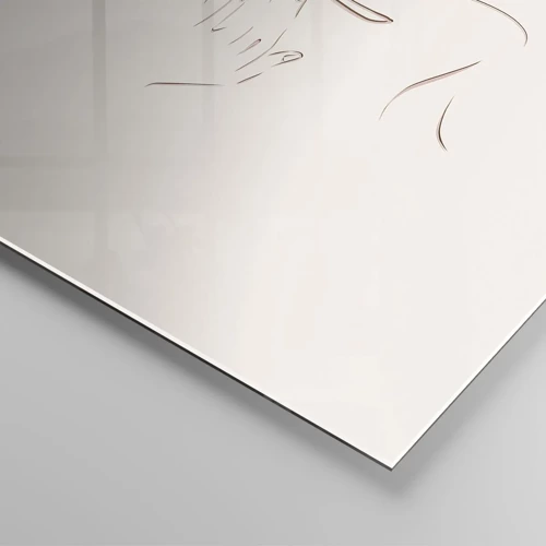 Impression sur verre - Image sur verre - La forme du désir - 70x100 cm