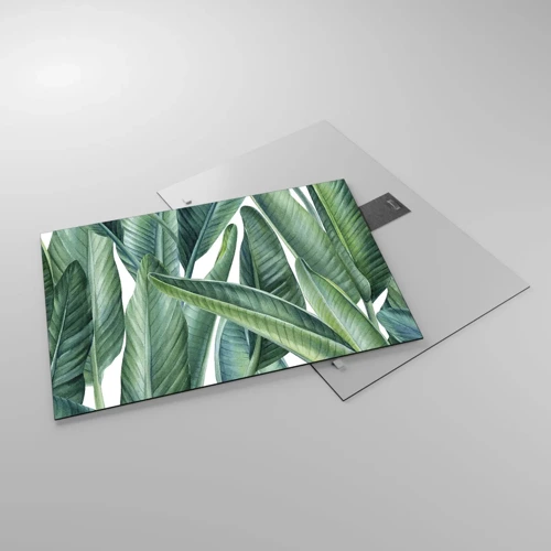 Impression sur verre - Image sur verre - La nature face à elle-même - 70x50 cm