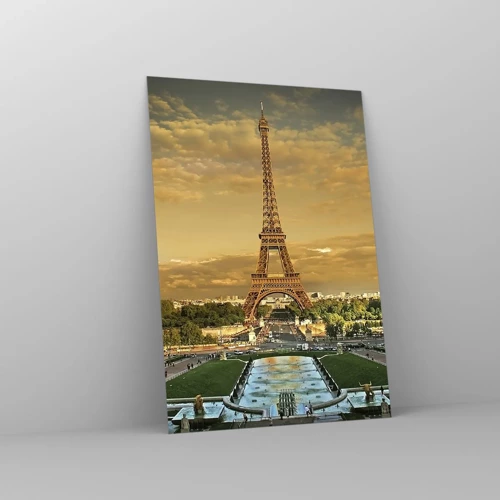 Impression sur verre - Image sur verre - La reine de Paris - 70x100 cm