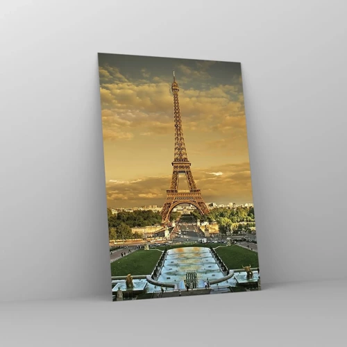 Impression sur verre - Image sur verre - La reine de Paris - 80x120 cm