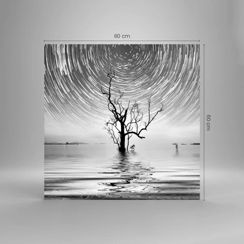 Impression sur verre - Image sur verre - La symphonie de la nature - 60x60 cm