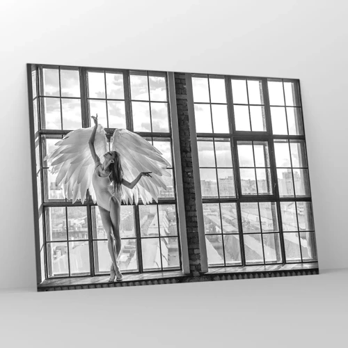 Impression sur verre - Image sur verre - La ville des anges? - 100x70 cm