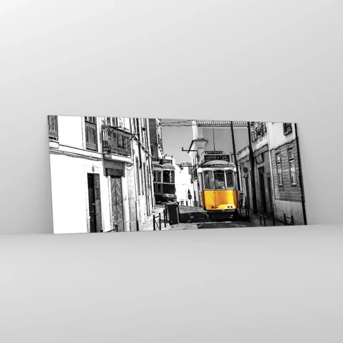 Impression sur verre - Image sur verre - L'âme de Lisbonne - 100x40 cm
